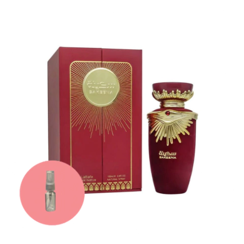 Decant Árabe Feminino Sakeena Lattafa