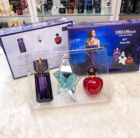 Kit Inspiração Alien, Angel e Hypnotic 25 ml cada Brand Collection