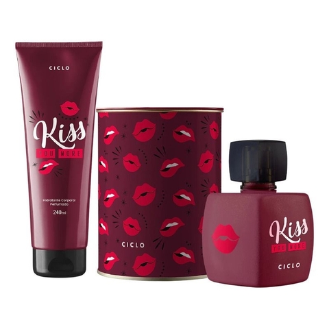 Kit Feminino Kiss You More (Libre) Ciclo Hidratante Corporal 240 ml + Perfume 100 ml - comprar online