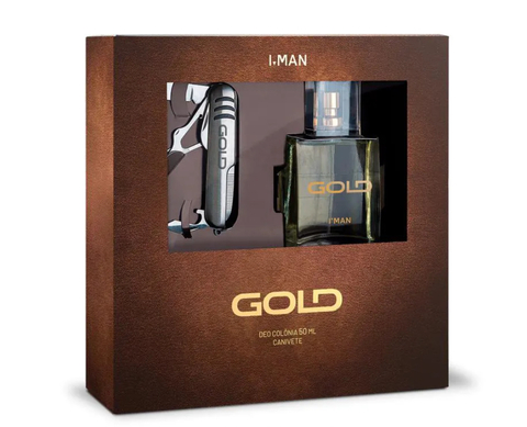 Kit Masculino Gold By (One Million) Ciclo 50 ml + Canivete - comprar online