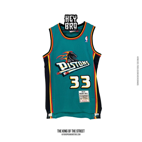 CAMISETA NBA RETRO EDITION DETROIT PISTONS - GRANT HILL