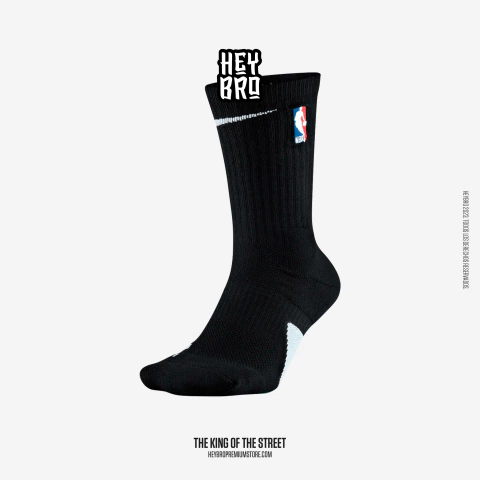 MEDIAS NIKE ELITE NBA CREW SOCKS - "Black"