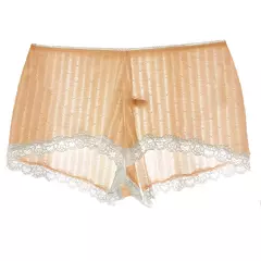Short Malha e Renda Salmon