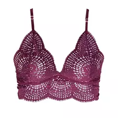 Soutien Top Renda Bordeaux Wings
