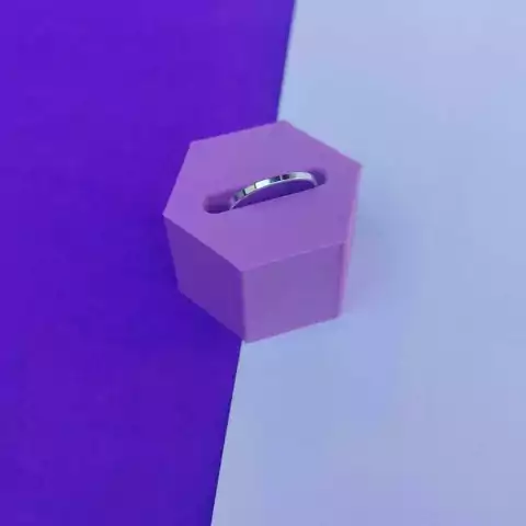 Anel minimalista Isabela