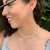 Choker pérolas Luna