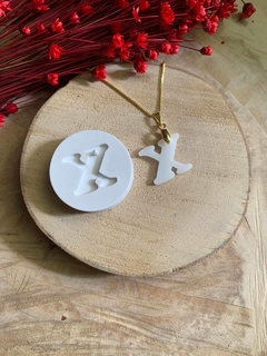 Molde de Silicone para Pingente Letras - comprar online