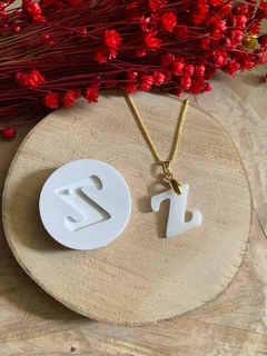 Molde de Silicone para Pingente Letras