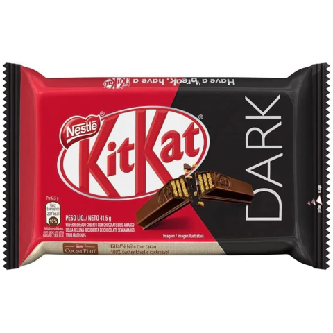 Chocolate Kit Kat Dark Nestlé 41,5g