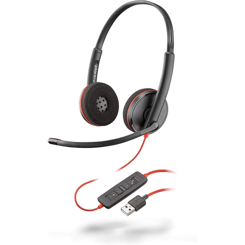 Headset Poly Blackwire C3220 USB-A