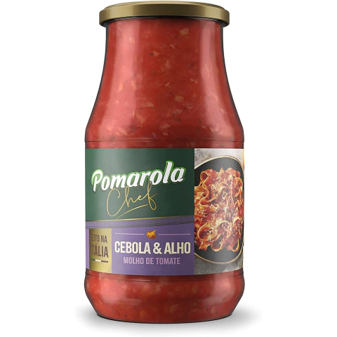 Molho de Tomate Pomarola 420g Cebola e Alho