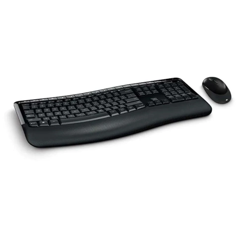 Kit Teclado e Mouse Sem Fio Microsoft Desktop 5050 Preto