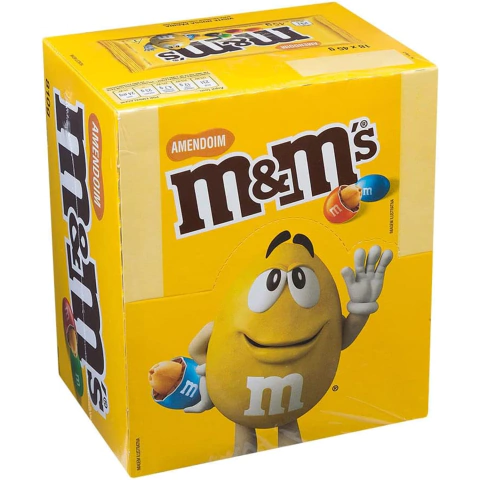 Chocolate M&Ms 45g Amendoim c/ 18