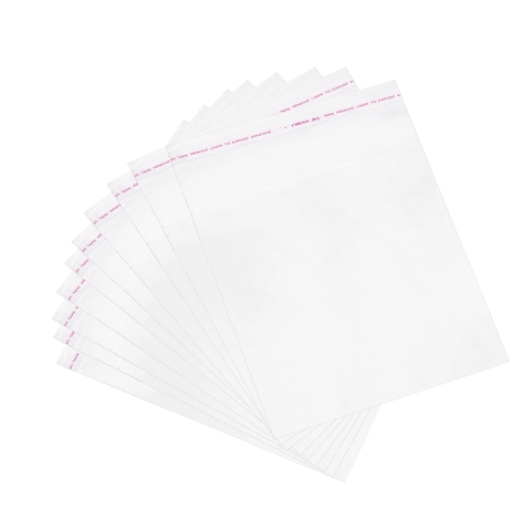 Saco Plástico Adesivado s/ Furo 6,5x9+3cm - Pct c/ 1000
