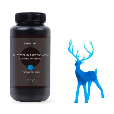 Resina Standard LCD Plus Transparente Azul 0,5kg