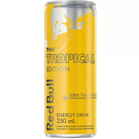 Energético Red Bull Energy Drink Tropical Lata 250ml