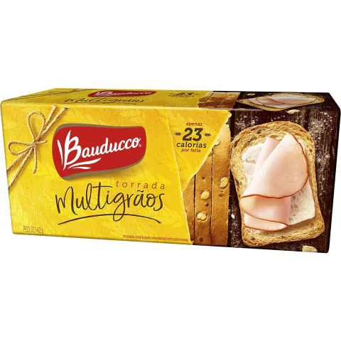 Torrada Multigrãos Bauducco 142g