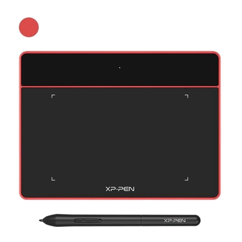 Mesa Digitalizadora XP-PEN Deco Fun L Vermelho
