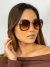 Óculos de Sol Suzana • XFH2976• geométrico • metal • Acetato - loja online