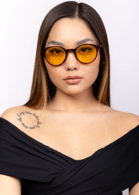 Óculos de Sol Nico • XFG1101 • Redondo • unissex • Acetato• HASTE MOLAS FLEXÍVEIS• Redondo • Lente Cosmética • 17.10 - comprar online