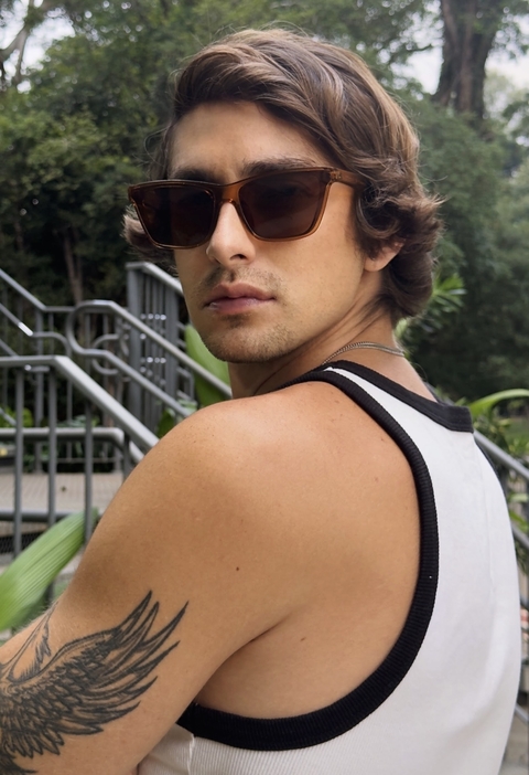 Óculos de Sol Loui • xfg 224458 • +Gatinho • Quadrado • Acetato • Feminino ok - comprar online