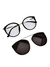 Óculos CLIP-ON 2 em 1 OPTICLIP • H•25024 • ARMAÇÃO + SOLAR • TR90 + METAL HASTE COM MOLAS na internet