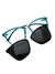 Óculos CLIP-ON 2 em 1 VERSA • H•25027 • ARMAÇÃO + SOLAR • TR90 + METAL HASTE COM MOLAS - comprar online