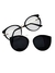 Óculos CLIP-ON 2 em 1 SANTINI • H•25028 • ARMAÇÃO + SOLAR • TR90 + METAL HASTE COM MOLAS - comprar online