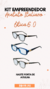 KIT ACETATO ITALIANO • ÓTICA 6.0 • ESTOJO CANDY + SACOLA + FLANELA + PERSONALIZAÇÃO - comprar online