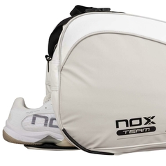 Imagem do RAQUETEIRA NOX PRO ML10 TEAM branca / cinza
