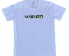 Camiseta Masculina VISION White Neon