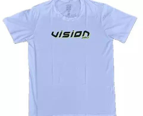 Camiseta Masculina VISION White Neon