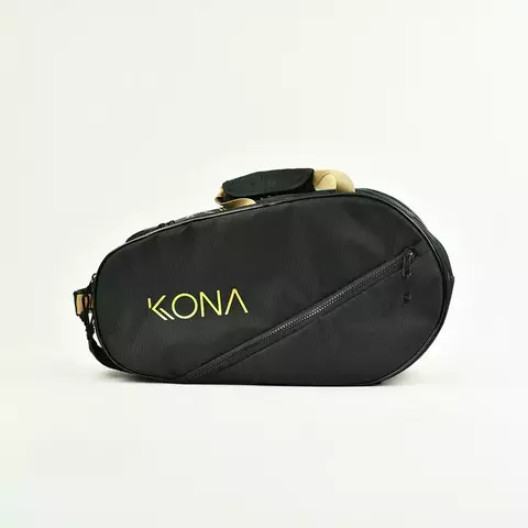 Raqueteira Basic KONA Média 2025 - Preto/Dourado - comprar online