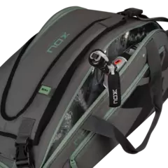 RAQUETEIRA NOX AT10 Team Series Cinza / Verde - MF Store