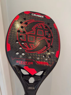 Raquete de Beach Tennis Ocean Air Cruiser Carbono 12K 2025 - COM TRATAMENTO na internet