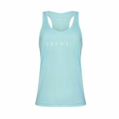 Regata Feminina Nadador Faixa Lateral Beach MORMAII - Azul Claro