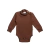 Body Gola Alta Bebê - Marrom Café - comprar online