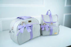 CONJUNTO BOLSA G E MOCHILA - COLEÇÃO MARANATA - NOVAS CORES EXCLUSIVAS