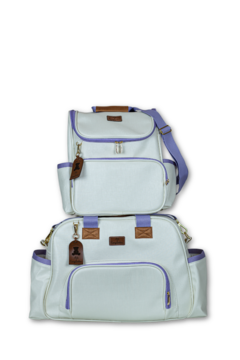 CONJUNTO BOLSA G E MOCHILA - COLEÇÃO ELLEN CORANO - ARTE E COMPANHIA