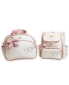 CONJUNTO BOLSA G E MOCHILA - COLEÇÃO MARANATA IPÊ - ARTE & COMPANHIA