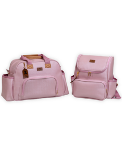 CONJUNTO BOLSA G E MOCHILA - COLEÇÃO ELLEN - ARTE E COMPANHIA
