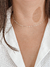 chocker elos coração 35cm