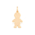 Pingente Menino banhado a Ouro 18K Rommanel
