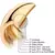 Brinco Argola Liso Oval banhado a Ouro 18K Rommanel - loja online