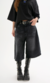 BERMUDA - JORT BASIC NEGRO - TEARDROPS CLOTHING