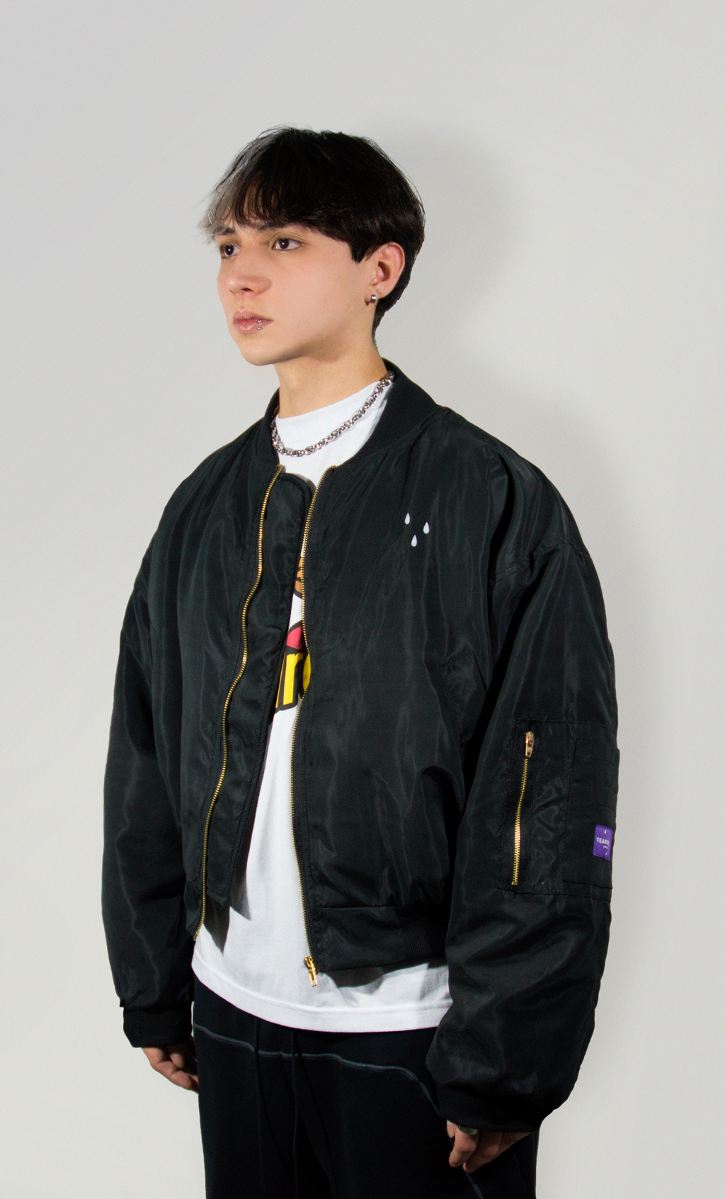 Bomber - Gotas ( Boxy Fit ) thumbnail 3