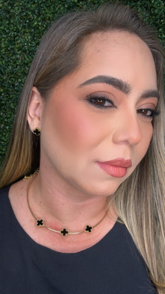 Conjunto trevo preto