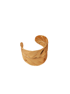 Bracelete Folha Dourado na internet
