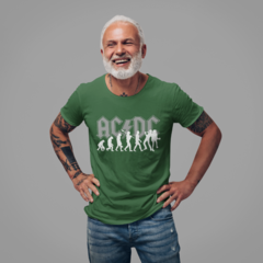 Camiseta " AC/DC evolution " - Made in Music