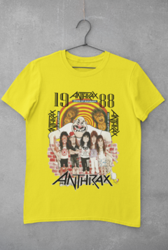 Camiseta Unissex "Anthrax - State of Euphoria 88"